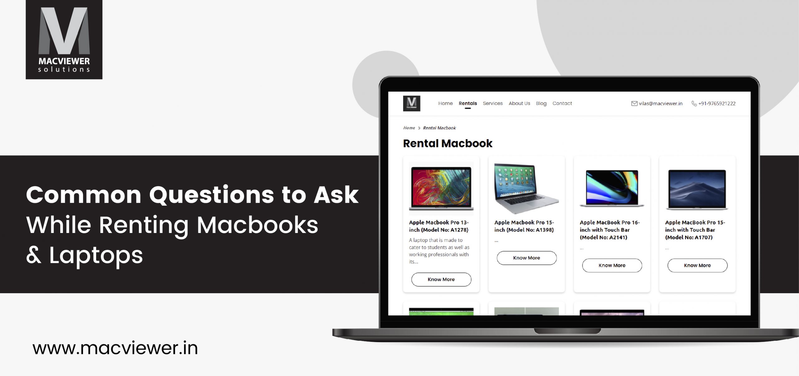 Renting MacBooks and Laptops: Don't Miss Out 5 Essential Factors!