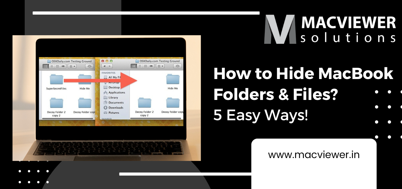 How to Hide MacBook Folders & Files? 5 Effective Ways!